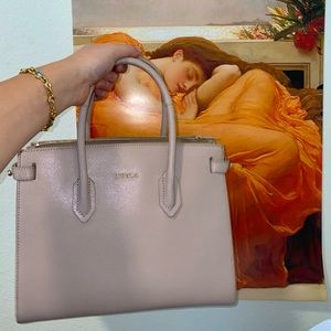 Gray Furla Bag